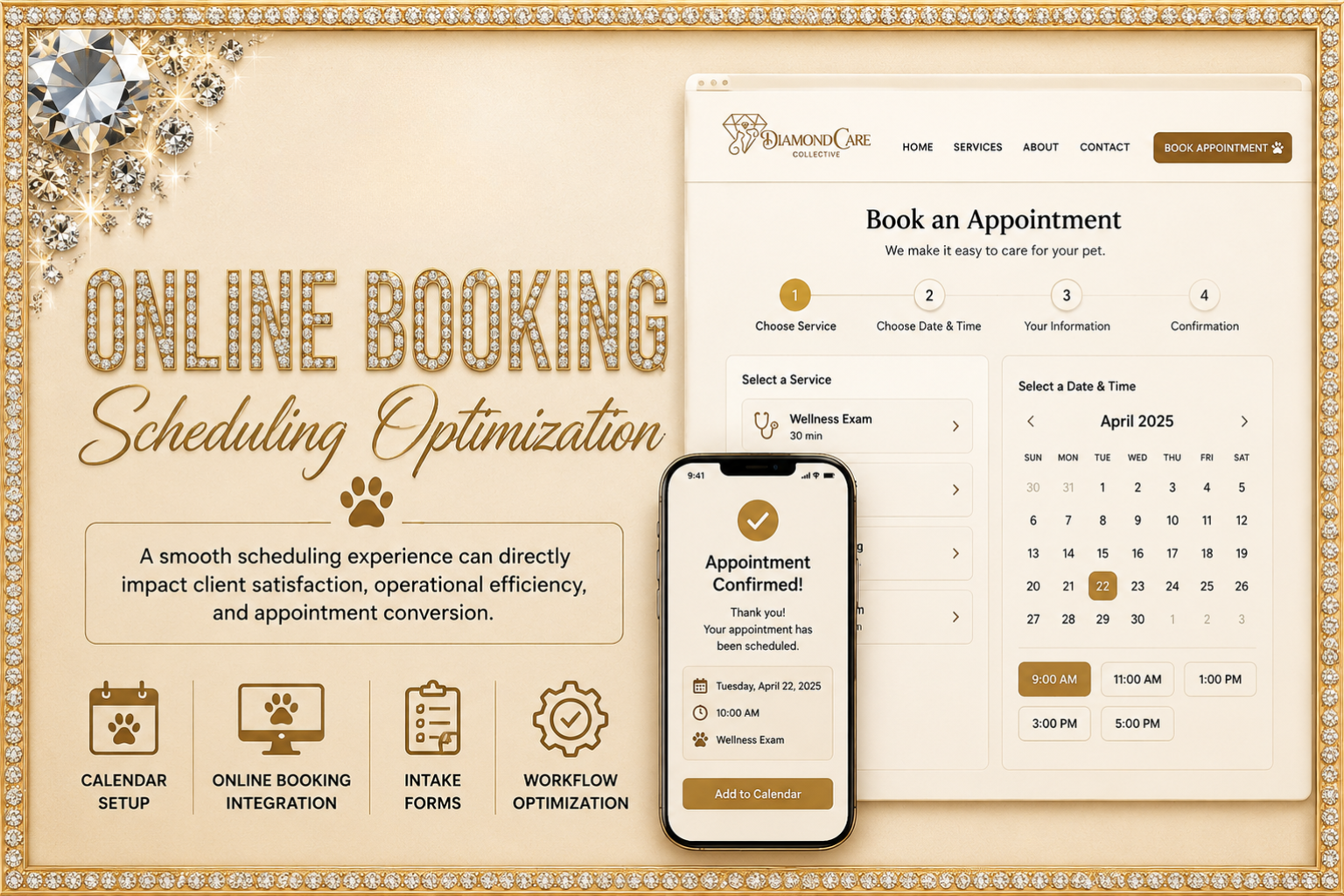 Online Booking & Scheduling Optimization
