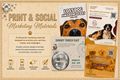 Print & Social Marketing Materials